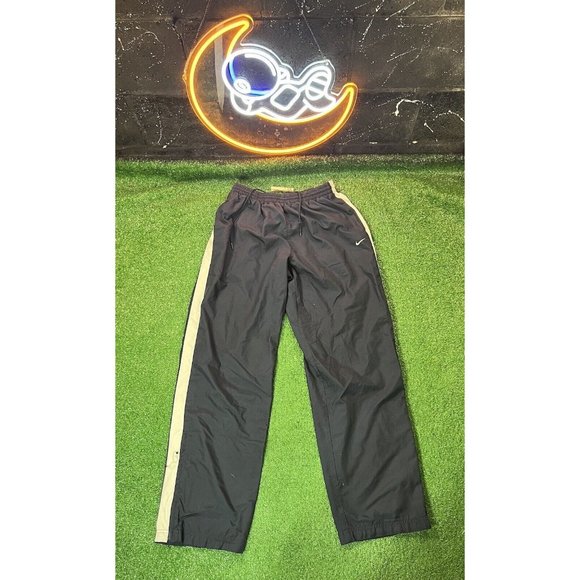 Vintage‎ Nike Y2k Windbreaker Swooshie Pants Joggers Mens Blue Size LG - Picture 1 of 6